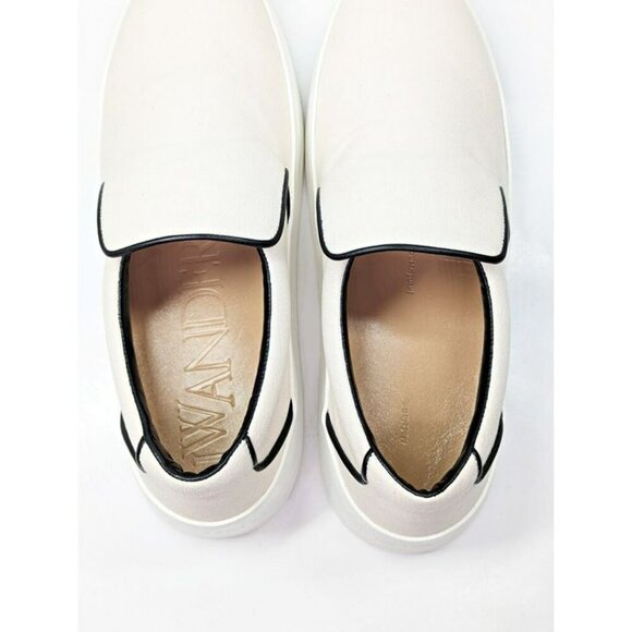 JW Anderson Men\'s Slip-Ons Natural Canvas Sneakers Size 44 (MSRP $595) main image 11